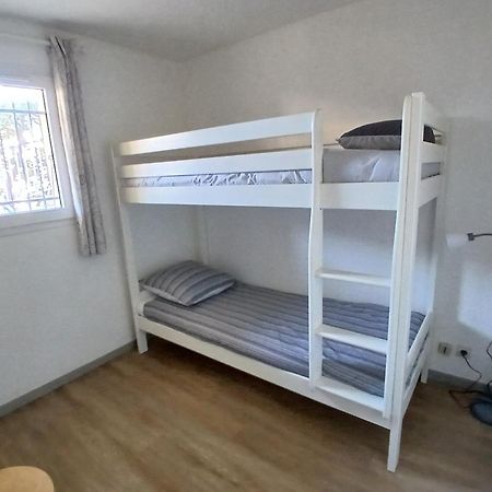Plain-Pied Jardin 6 Personnes Clim Vue Mer Parking Wifi Terrasse Piscine Dans La Residence Saint-Pierre-la-Mer  Extérieur photo