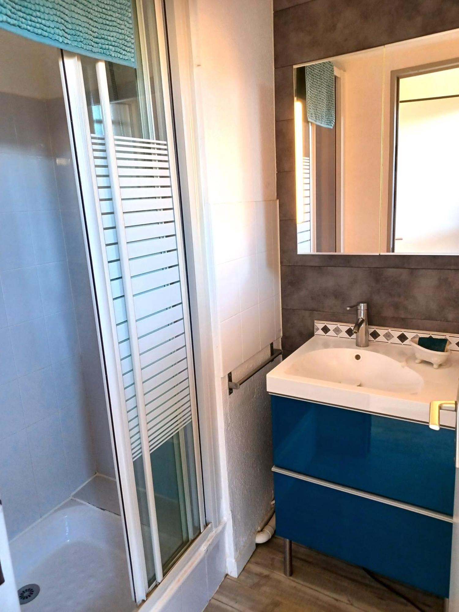 Plain-Pied Jardin 6 Personnes Clim Vue Mer Parking Wifi Terrasse Piscine Dans La Residence Saint-Pierre-la-Mer  Extérieur photo