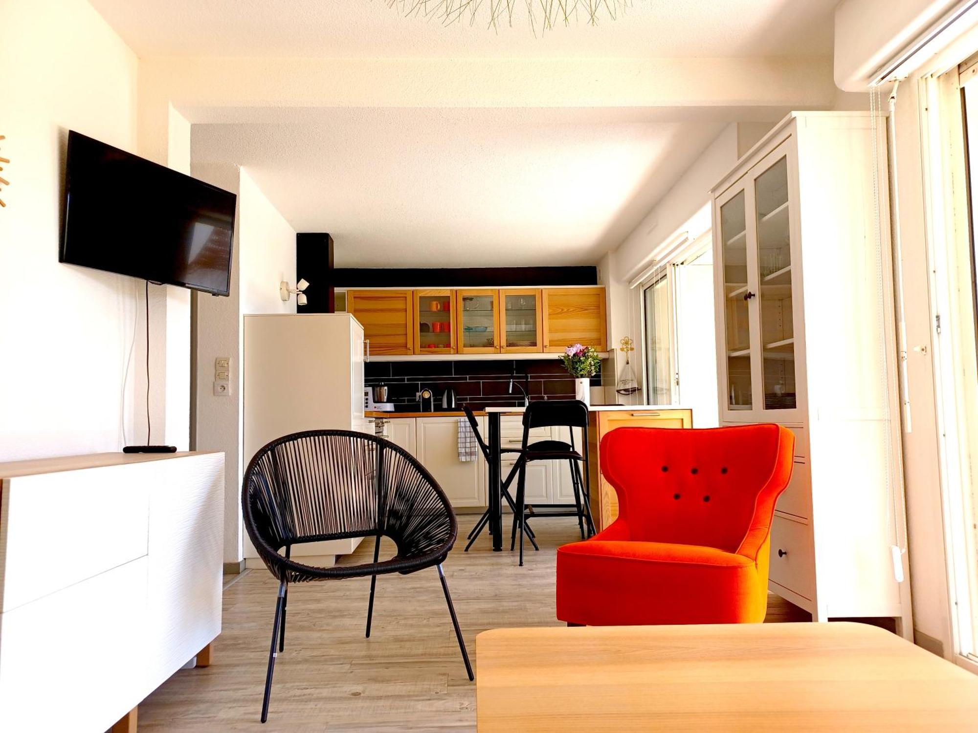 Plain-Pied Jardin 6 Personnes Clim Vue Mer Parking Wifi Terrasse Piscine Dans La Residence Saint-Pierre-la-Mer  Extérieur photo